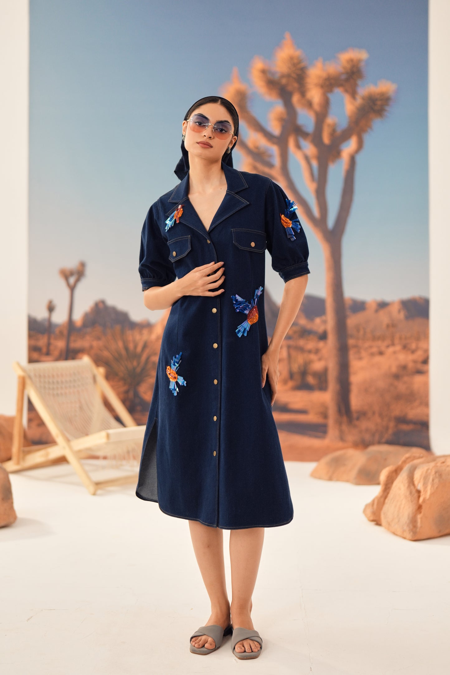 FLINT Midi Dress