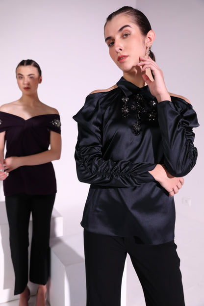 Sleek satin
